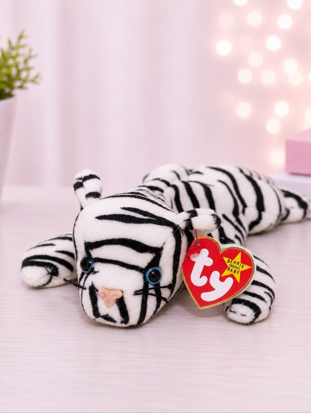 Ty Beanie Baby Blizzard Tiger